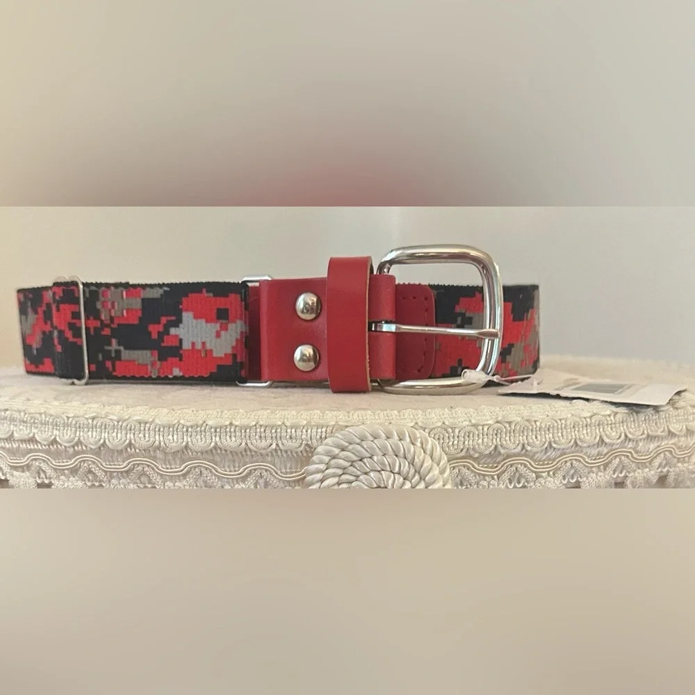 Brand New Red Camo Softball/Baseball Belt